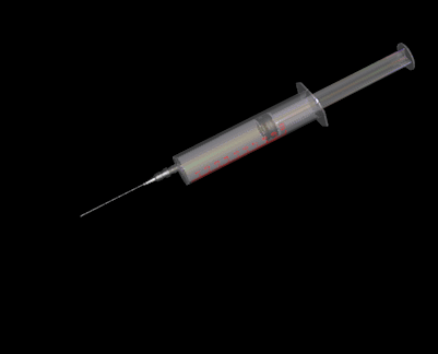 3D 注射器 Rig 更新 The 3D injector syringe update rigging